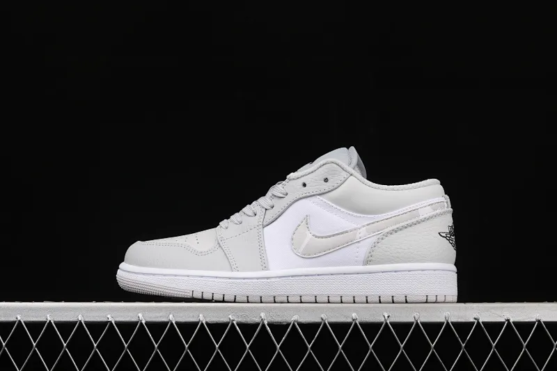 All categories Air Jordan Jordan series basketball shoes Air Jordan 1 Low Air Jordan 1 Low "White Camo" AJ1 Joe 1 low white gray camouflage DC9036-100